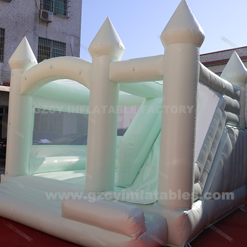 Inflatable Wedding Bouncy House with slide