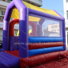 kids bouncy castle with slide