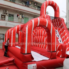Commercial Grade Giant Inflatable Water Slide with Pool