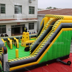 Commercial Grade PVC Inflatable Obstacle Course Inflatable Playground Slide