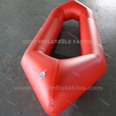 Inflatable PVC tarpaulin raft drift boat for water games
