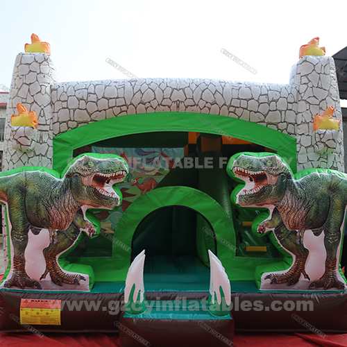 Dinosaur inflatable bouncy jumping castle