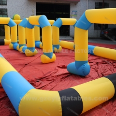 Inflatable go kart race track ,Outdoor inflatable track race