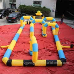 Inflatable go kart race track ,Outdoor inflatable track race