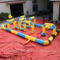 Inflatable go kart race track ,Outdoor inflatable track race