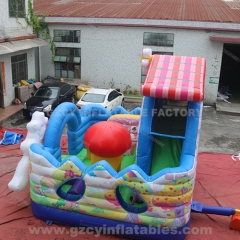Fun bouncy castle inflatable unicorn playland bounce house