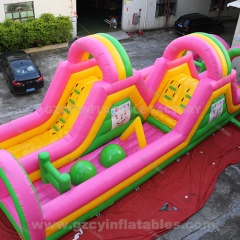 Giant Bouncy Castle Fun Obstacle Tunnel