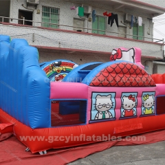 Hello Kitty Theme Park Inflatable Castle