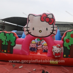Hello Kitty Theme Park Inflatable Castle