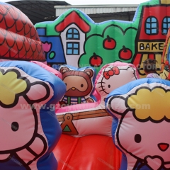 Hello Kitty Theme Park Inflatable Castle