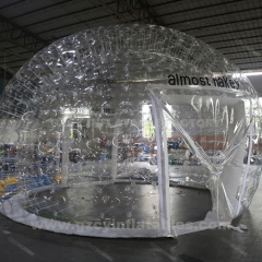 Outdoor transparent bubble tent inflatable dome tent