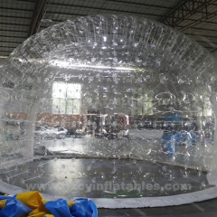 Outdoor transparent bubble tent inflatable dome tent