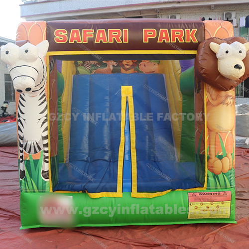 Jungle Safari Park Inflatable Jumping Bouncer Castle