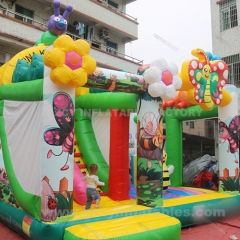 Kids Inflatable Bounce House Combo Bouncy Castle Slide
