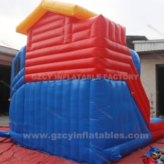 Giant Water Park Inflatable Castle Slide with Pool
