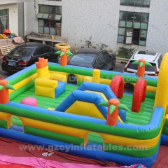 Inflatable Obstacle Playground Bounce Trampoline