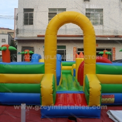 Inflatable Obstacle Playground Bounce Trampoline