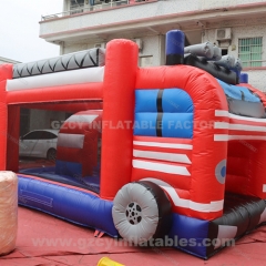 Car Themed Inflatable Trampoline Jumping Castle