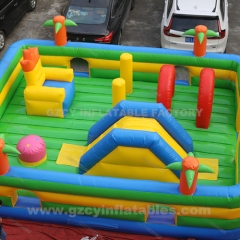 Inflatable Obstacle Playground Bounce Trampoline