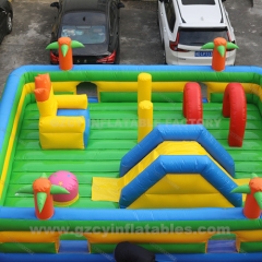 Inflatable Obstacle Playground Bounce Trampoline