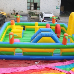 Inflatable Obstacle Playground Bounce Trampoline