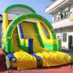 commercial party inflatable bounce castle dry slide