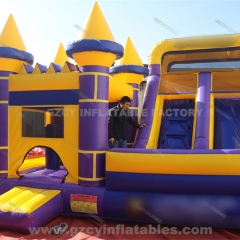Kids Inflatable Castle Bouncy House Slide With pool