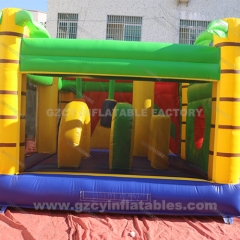 Crocodile Inflatable Jumping Castle With Slide