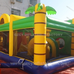 Crocodile Inflatable Jumping Castle With Slide