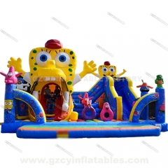 Animal theme park inflatable castle