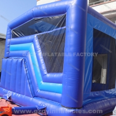 Frozen Bounce House Inflatable Castle Combo with Slide