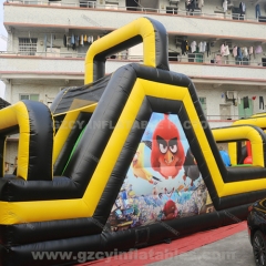 Angry Birds Theme Park Inflatable Obstacle Race