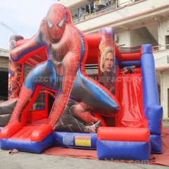 Spiderman Bounce House Inflatable Castle Slide Combo