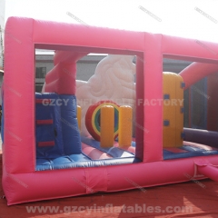 Unicorn Bounce House Inflatable Obstacle Castle Combo