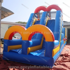 Commercial amusement park inflatable obstacle course