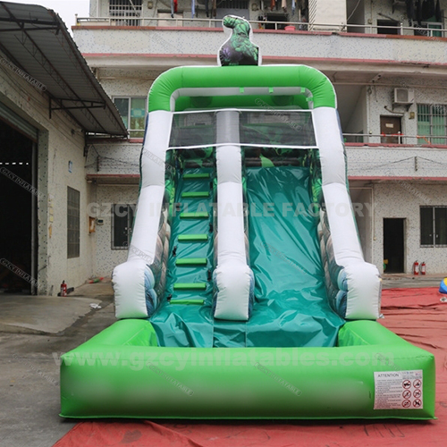 Hulk inflatable castle slide with swimming pool