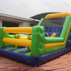 Outdoor Giant Kids Adult Fun Sport Games Boot Camp Inflatable Obstacle Course