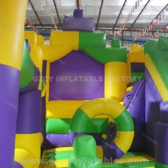 Lego inflatable bouncer kids bouncy castle slide combo