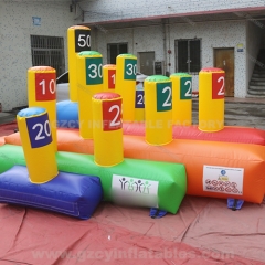 Interactive Carnival Fun Games Inflatable Ring Tossing Game Party Activities