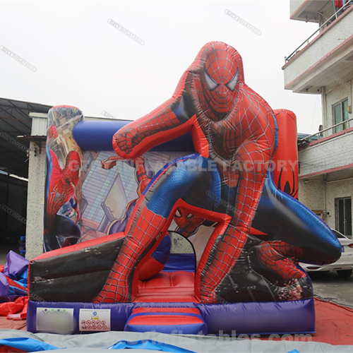 Spiderman Inflatable Bouncer Kids Bounce House Slide Combo