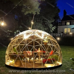 Commercial bubble house inflatable transparent balloon bubble tent