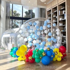 Commercial bubble house inflatable transparent balloon bubble tent