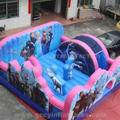 Frozen Theme Park Bouncy Castle