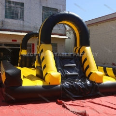 Commercial outdoor inflatable obstacle course