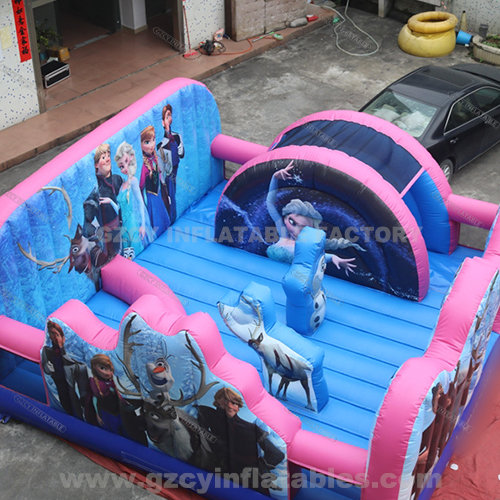 Frozen Theme Park Bouncy Castle