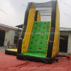 Commercial outdoor game inflatable climbing wall