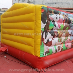 Farm Themed Inflatable Bouncer Slide Combo