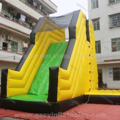 Commercial outdoor game inflatable climbing wall