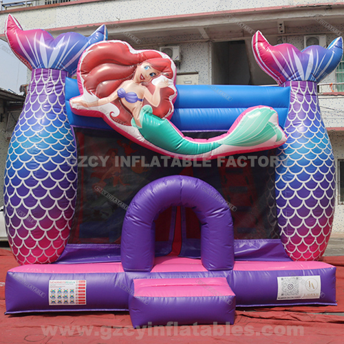 Mermaid bounce house inflatable castle