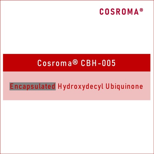 Encapsulated Hydroxydecyl Ubiquinone Cosroma® CBH-005